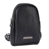 Cellini Clara 2 Compartment Chest Bag In Black