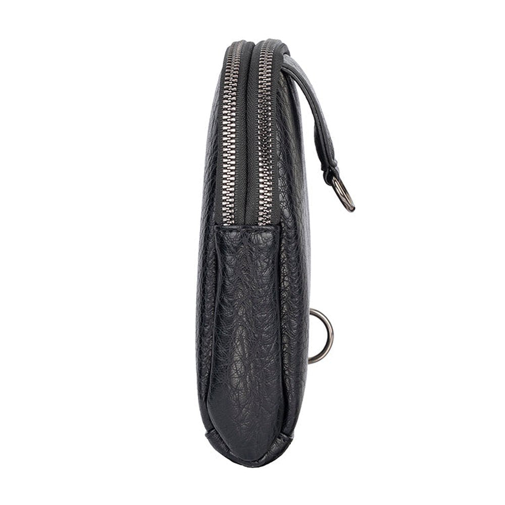 Cellini Clara 2 Compartment Chest Bag In Black