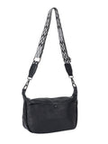 Cellini Clara Crossbody with Belt Strap In Black