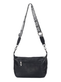 Cellini Clara Crossbody with Belt Strap In Black
