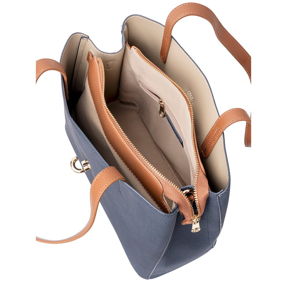 Cellini Elara Tote Bag In Denim
