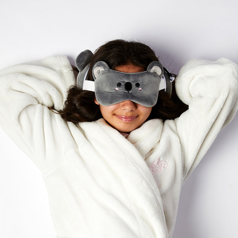 Relaxeazzz Adoramals Koala Travel Pillow In Grey
