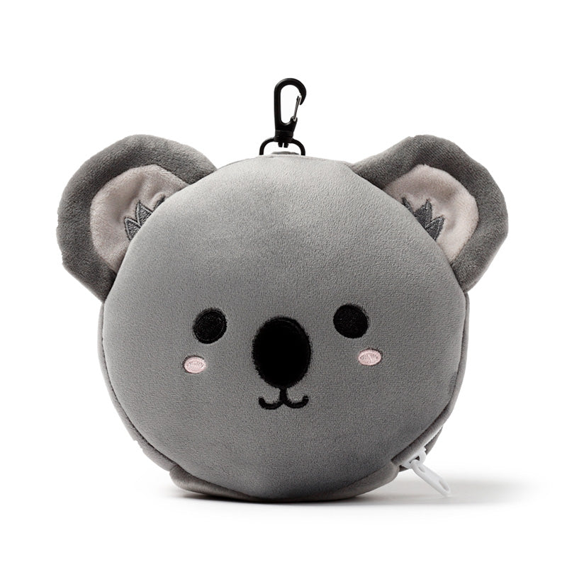 Relaxeazzz Adoramals Koala Travel Pillow In Grey