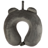 Relaxeazzz Koala Memory Foam Travel Pillow In Grey