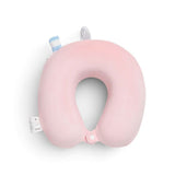 Relaxeazzz Foodiemals Bubble Tea Plush Memory Foam Travel Pillow In Pink Multi
