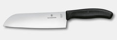 Victorinox Classic Santoku Plain Knife In Black