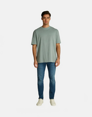 Calvin Klein J327267 Garment Dye Tee Teal