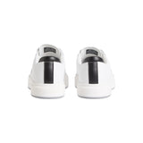 Calvin Klein Mens Basket Cupsole Lth Shoe White And Black