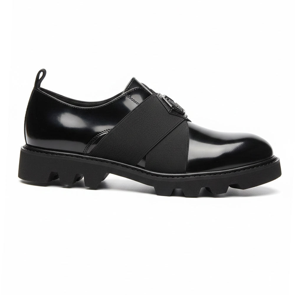Pure Premium Mens Cappo Shoes In Black