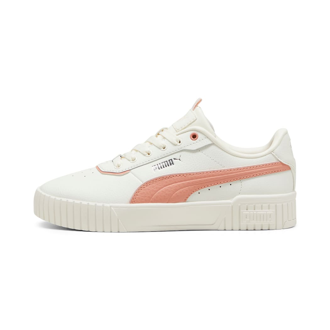 Puma 39501709 Womens Carina 2.0 Lux Shoes White Peach