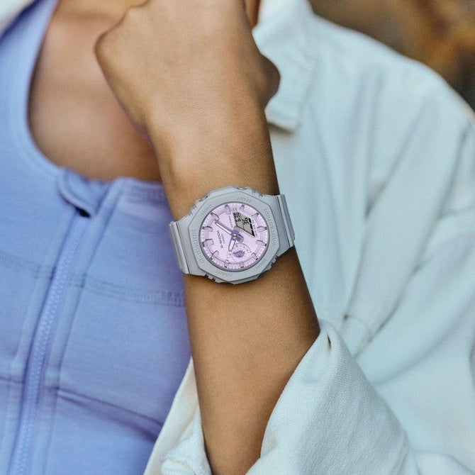 Casio Womens G-Shock Watch In Lilac