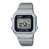 Casio Retro Black Silver Digital