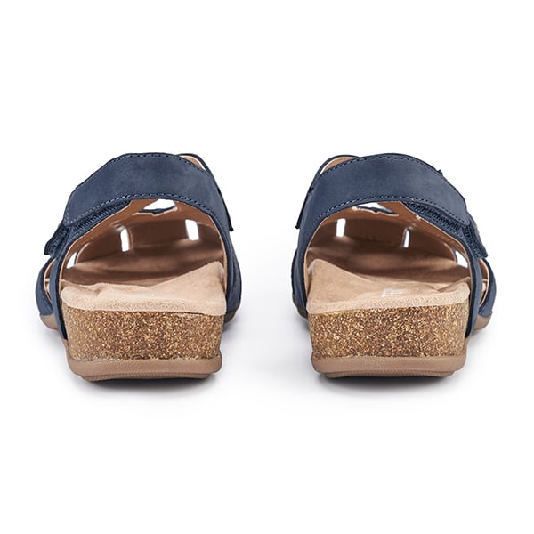 Hotter Ladies Catskill Shoes In Navy