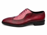 Cavalli Mens Formal Shoe In Bordeaux