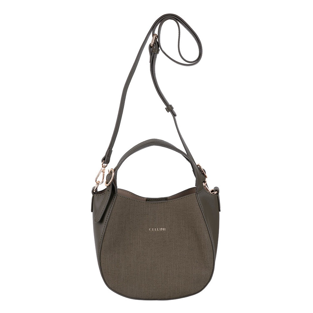 Cellini Thalia Crossbody Sling Bag In Green