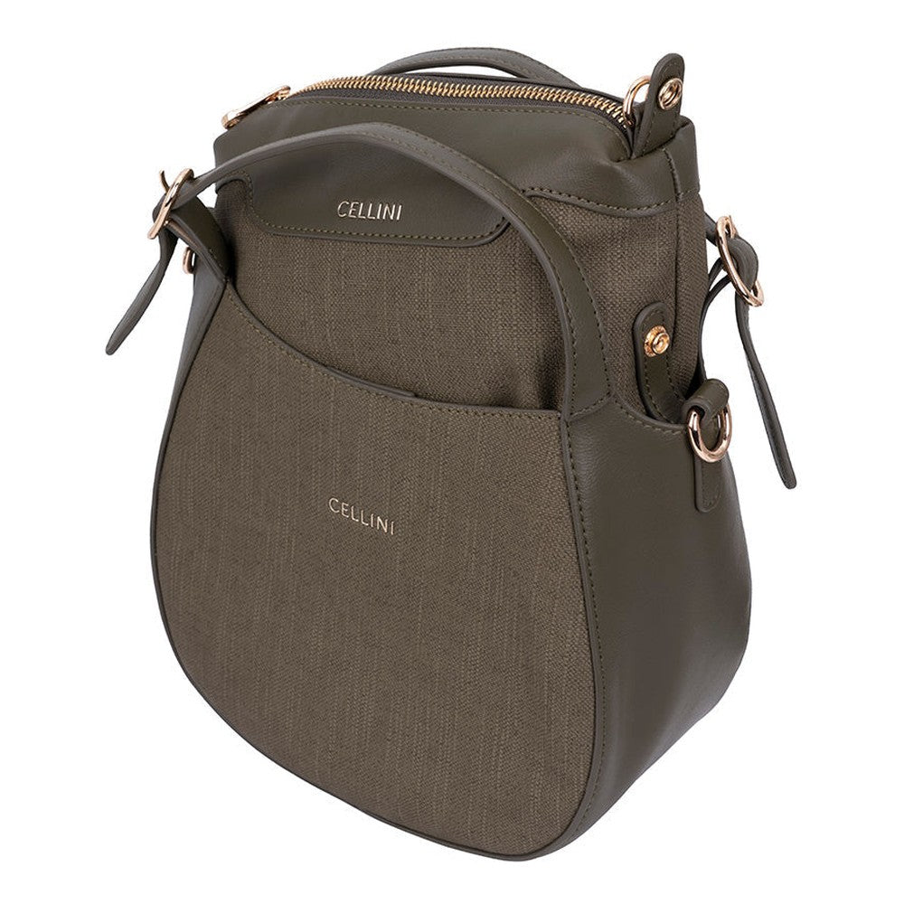 Cellini Thalia Crossbody Sling Bag In Green