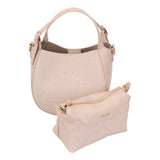 Cellini Thalia Crossbody Sling Bag In Beige