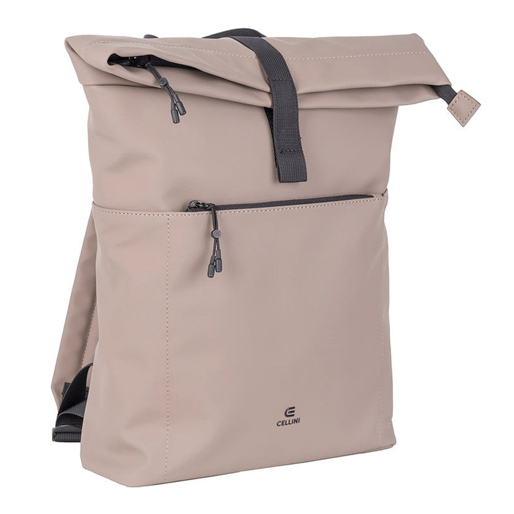 Cellini Hydro Roll Top Backpack In Taupe