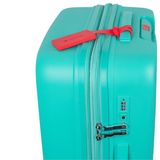 Cellini Cruze Trolley Case In Aqua Green