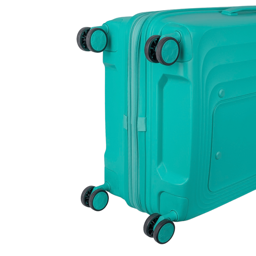 Cellini Cruze Trolley Case In Aqua Green
