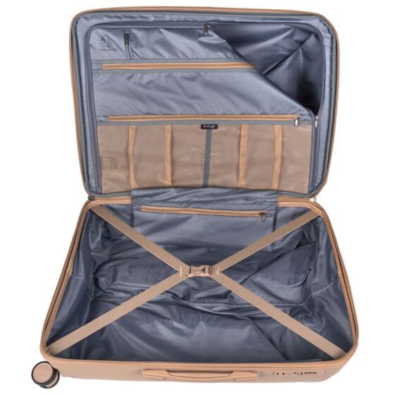 Cellini Qwest Trolley Case Brown