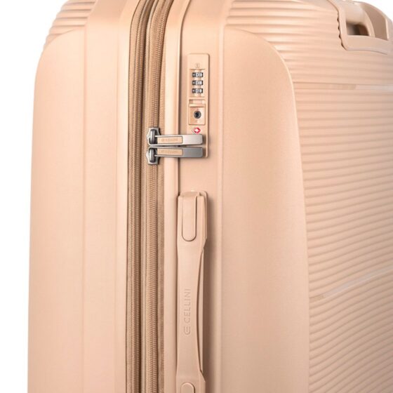 Cellini Qwest Trolley Case Brown