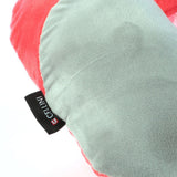 Cellini Travel Moulded Memory Foam Pillow In Pink/Grey