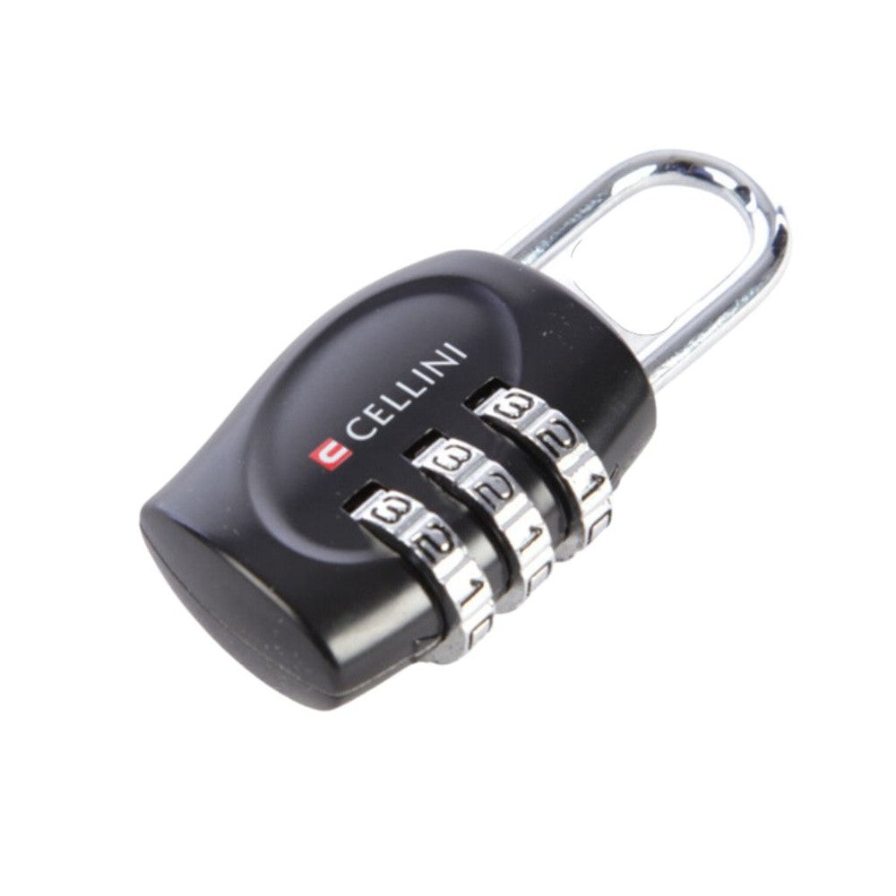 Cellini Travel Essential 3 Dial Combo Lock In Black