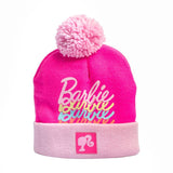 Character Group Girls Barbie One Up Beanie In Pink