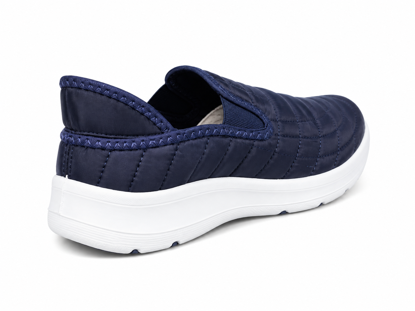Hush Puppies Ladies Burst Textile Shoes In Navy