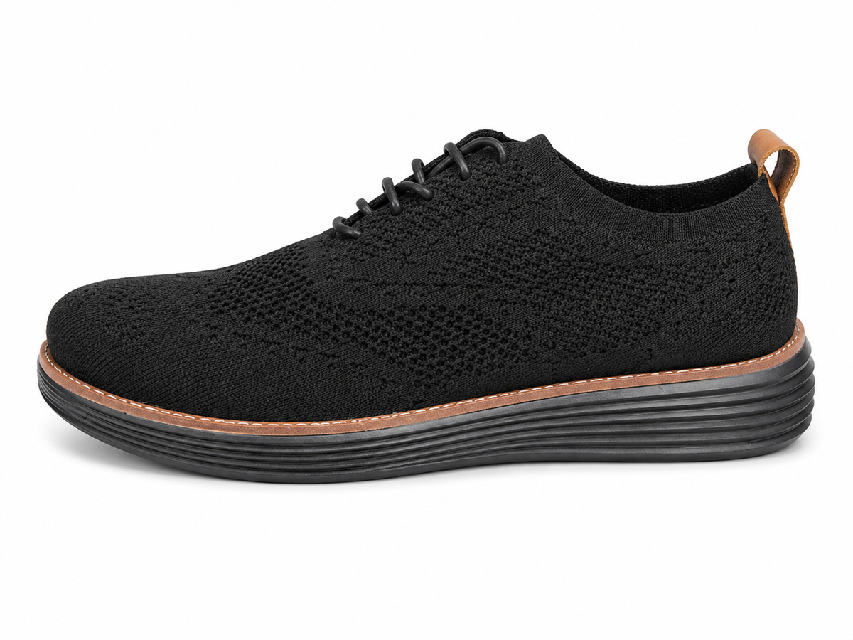 Hush Puppies Mens Styling Flyknit Shoes In Black