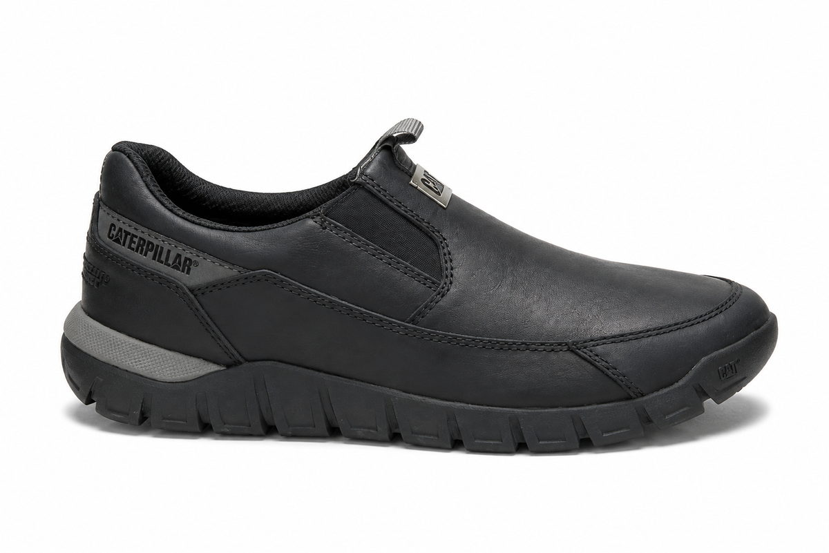 Caterpillar Mens Versage Slip On Shoes In Black