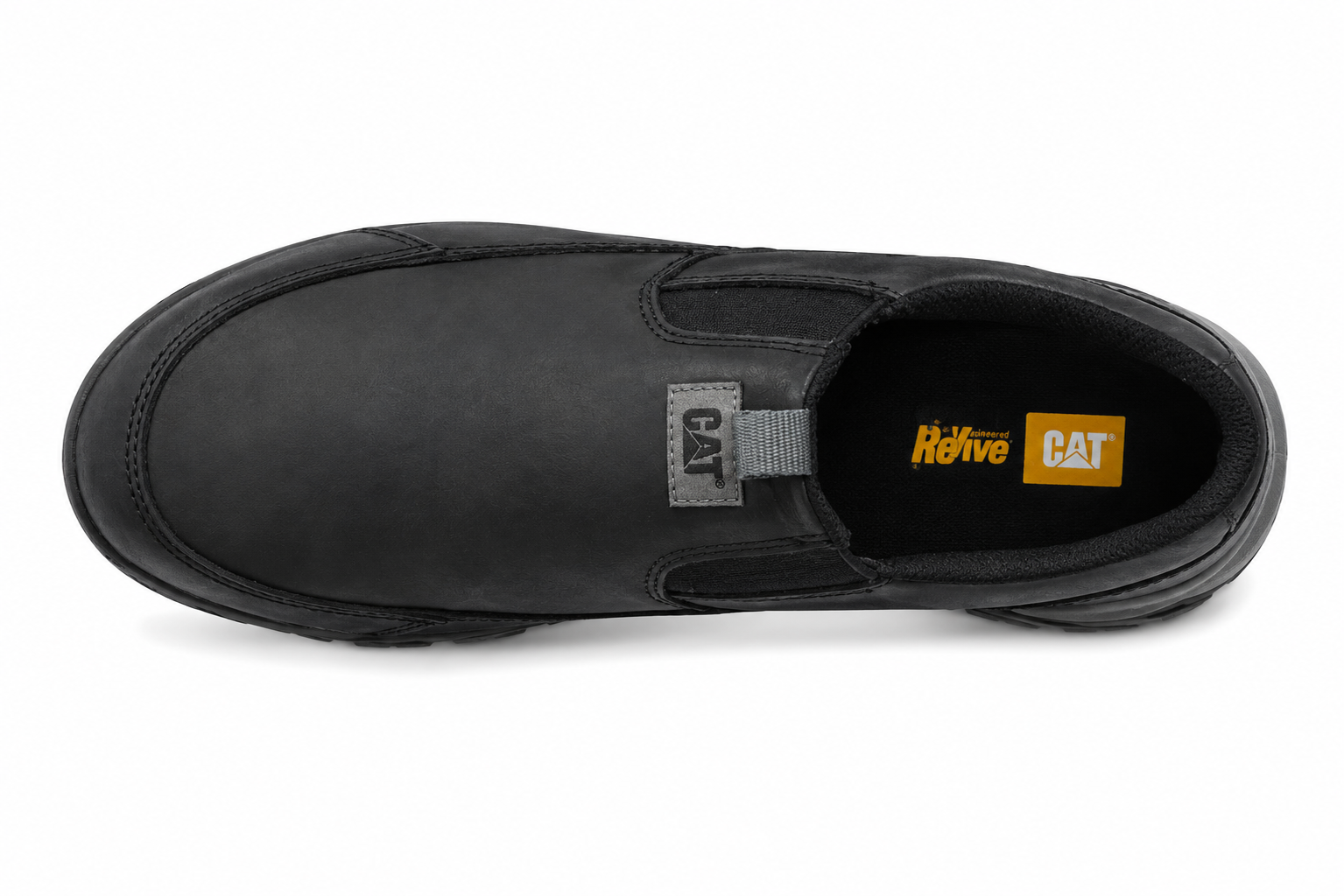 Caterpillar Mens Versage Slip On Shoes In Black