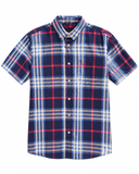 Polo Mens Bold Check Shirt In Navy