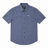 Jeep Mens M Check Shirt in Navy Multi