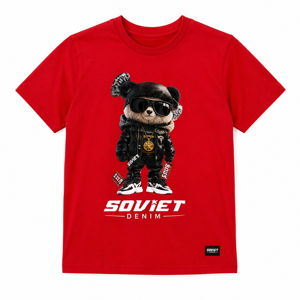Soviet Boys Bale Fashion T-Shirt In Red