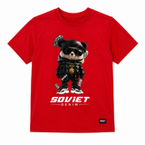 Soviet Boys Bale Fashion T-Shirt In Red