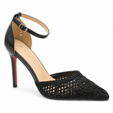 Miss Black Womens Lola 79 Heels In Black