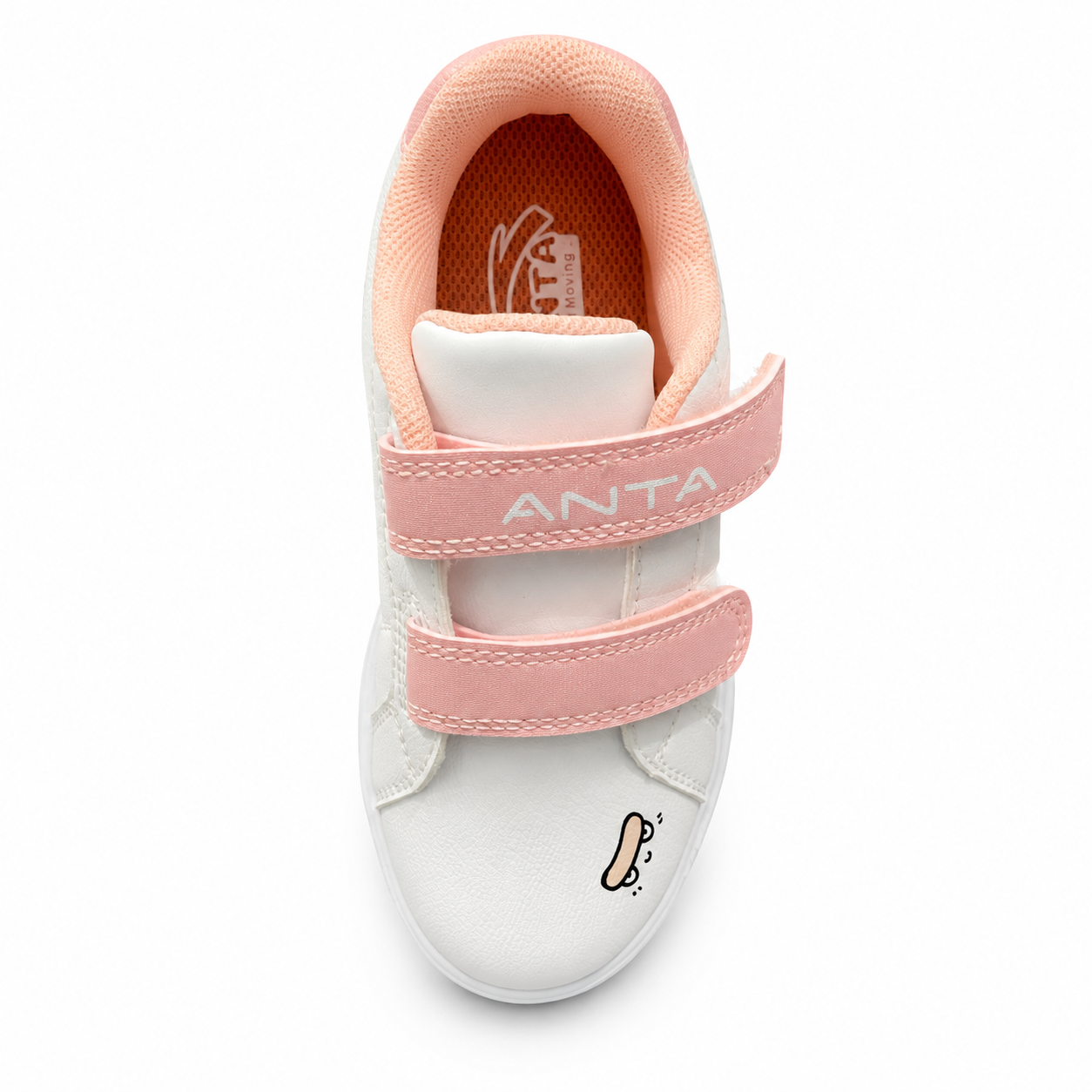 Anta  Girls Boxing Shoes In White & Pink