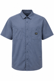 Jeep Mens Willys Short Sleeve Shirt In Blue