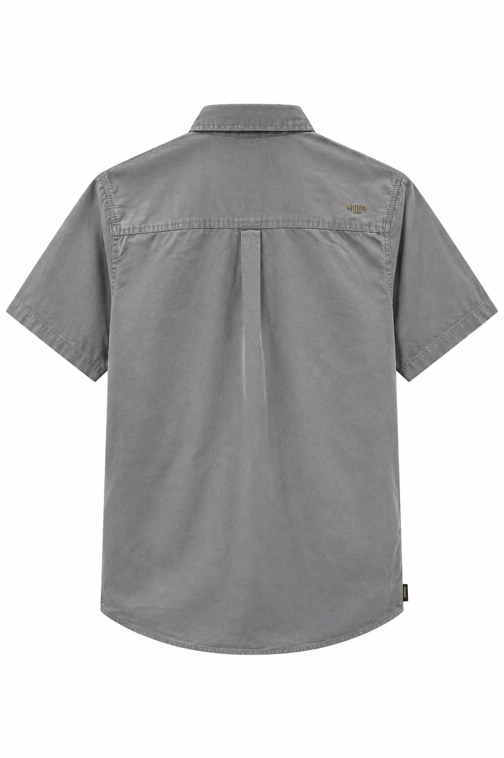 Jeep Mens Willys Short Sleeve Shirt In Grey