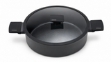 Aqua Alluminium Non Stick Casserole In Black