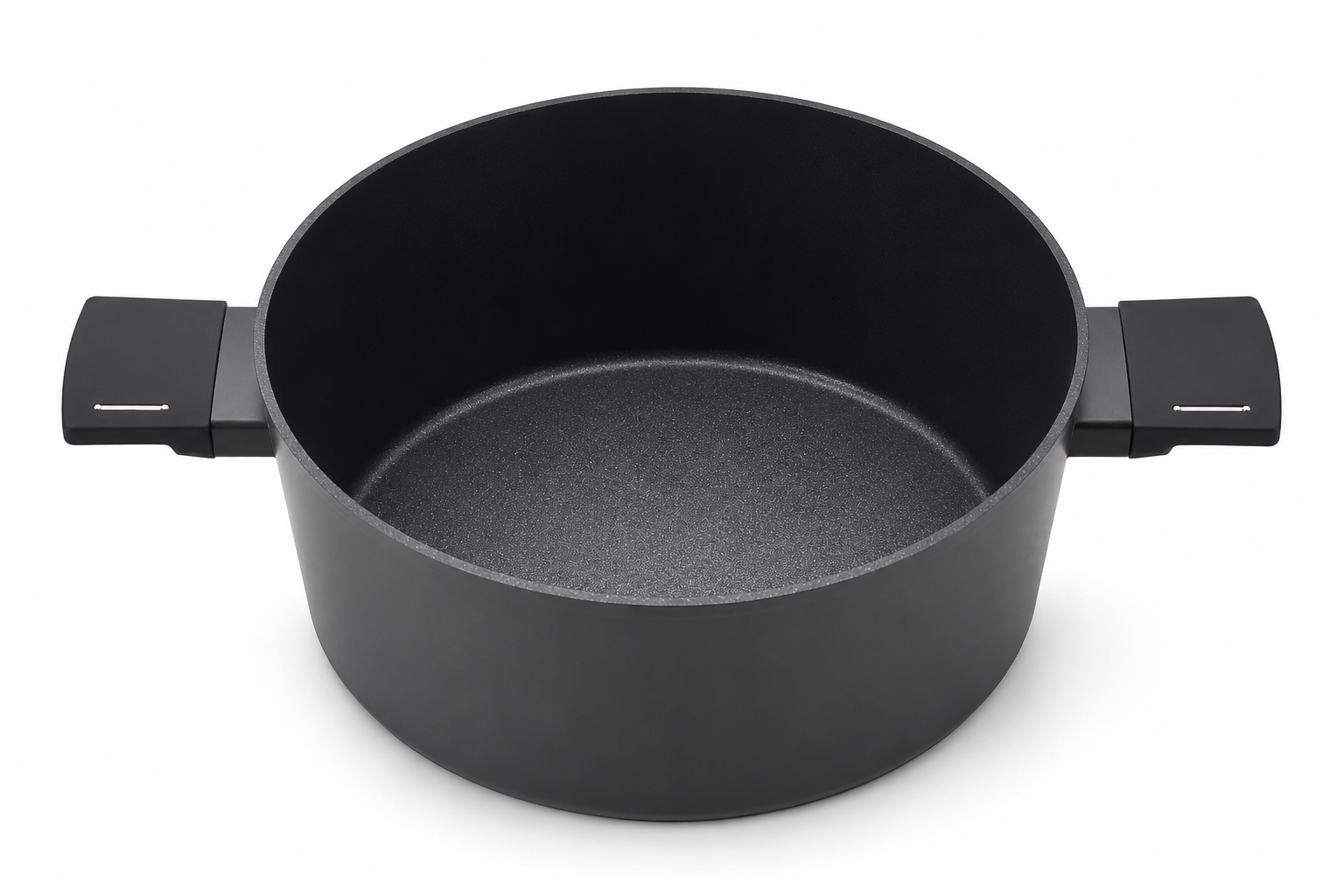 Aqua Alluminium Non Stick Casserole In Black