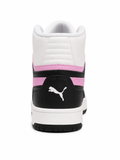 Puma Womens Slam Mid Sneakers In Mauve & Black