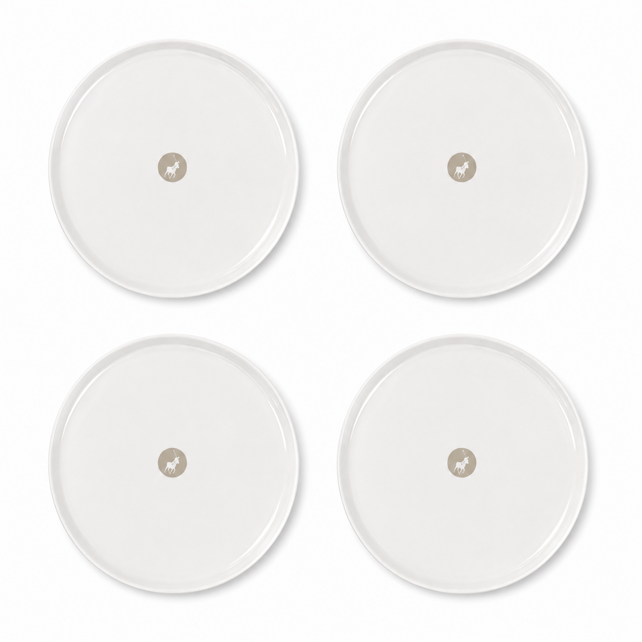 Polo Safari Dinner Plate 4Pc In Stone