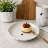Polo Classic Dessert Plate 4Pc In White