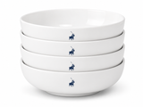 Polo Classic Medium Serving Bowl 4Pc In White