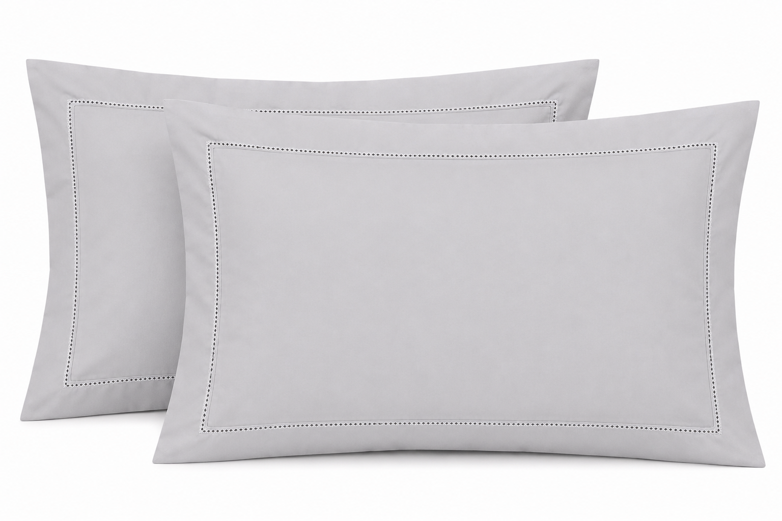 Egyptian Cotton Tencel 300 Thread Fitted Sheet In Slate Grey