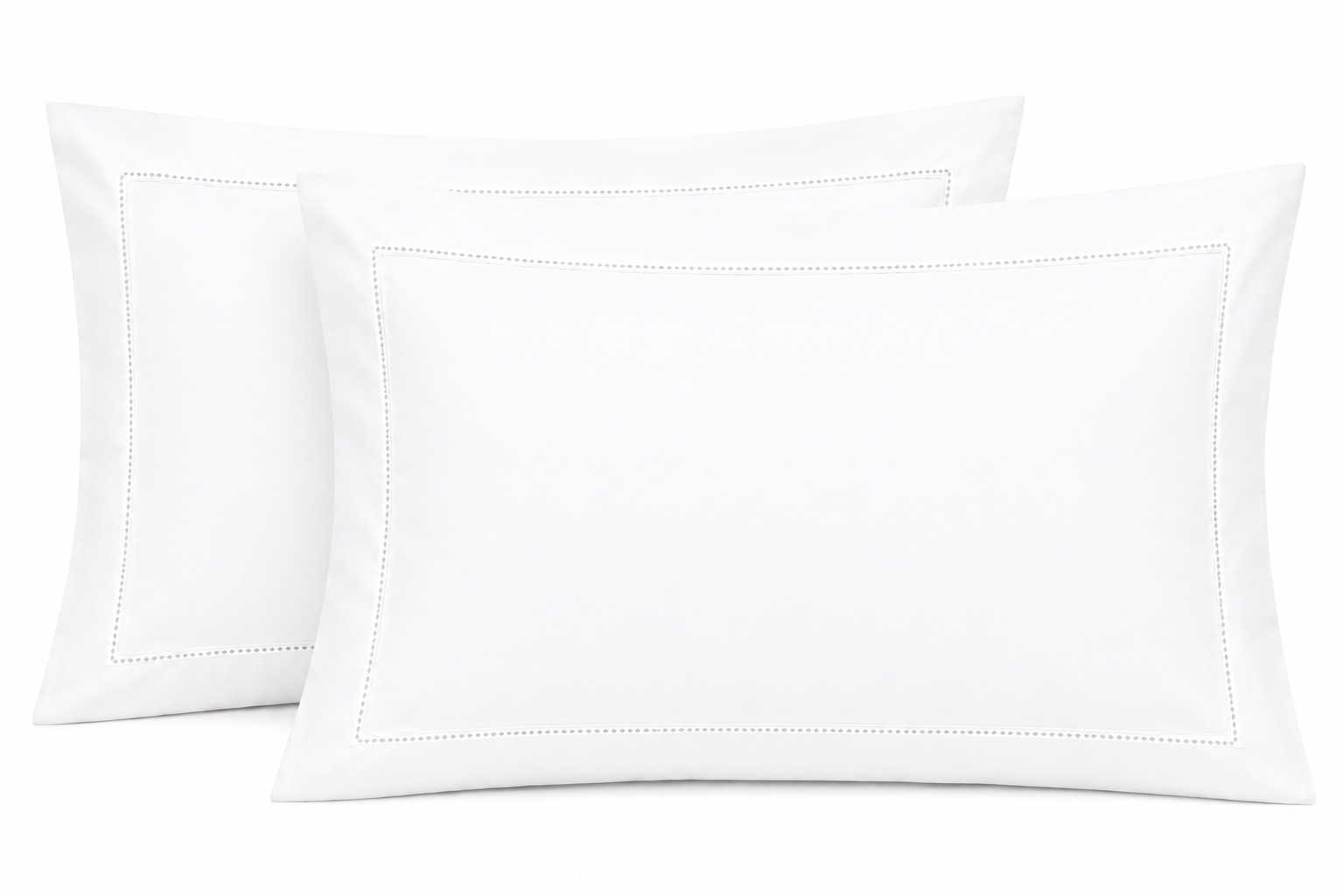 Egyptian Cotton Tencel 300 Thread Fitted Sheet In White