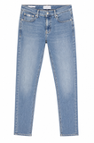 Calvin Klein Womens Skinny Jeans In Denim Light